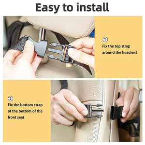 Car Seat Back Storage Bag - Organizer for Travel | Nazzah