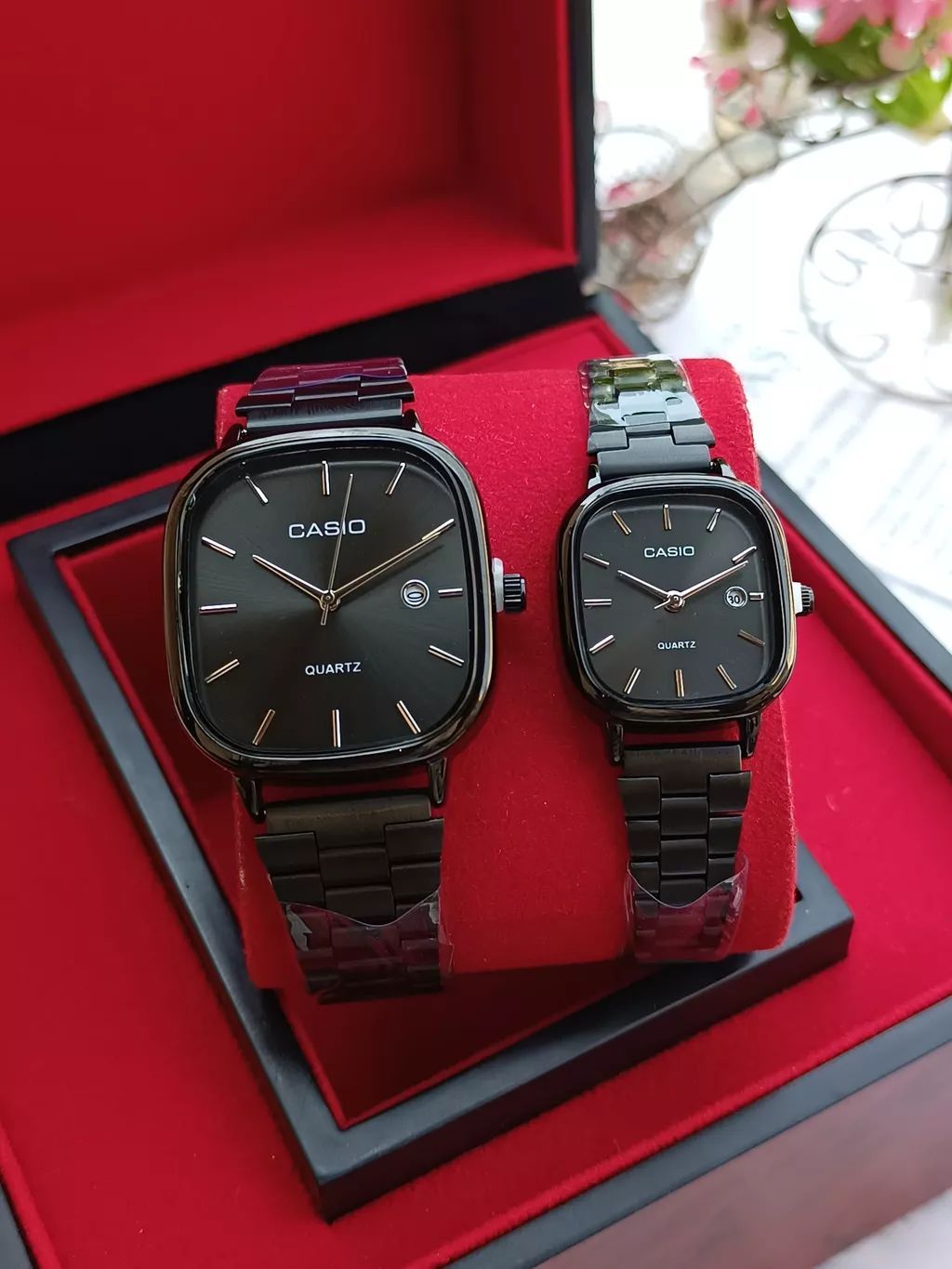 Casio Couple Watch - His & Hers Classic | Nazzah