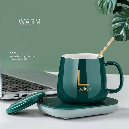 Electric Coffee Warmer - Mug Heating Plate | Nazzah
