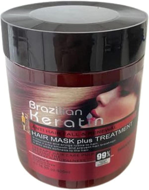 Keratin Hair Mask - Deep Repair & Shine | Nazzah
