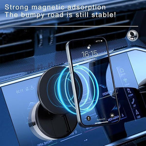 Magnetic Suction Car Phone Mount - Dashboard Holder | Nazzah