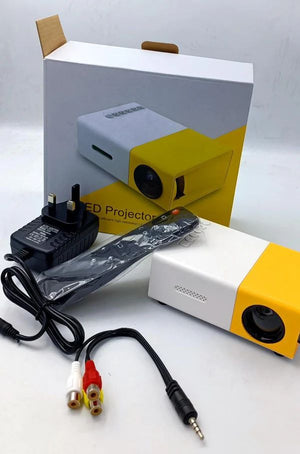 Mini Projector YG-300 for Home & Travel - Portable | Nazzah