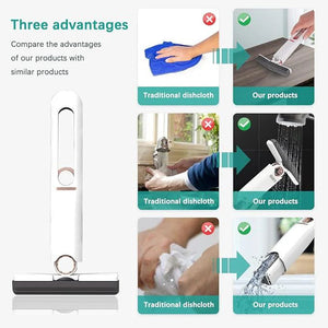 Portable Self Mini Mop - Compact Cleaning Tool | Nazzah