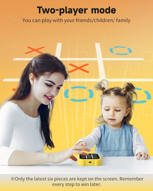 Electronic 4-in-1 Handheld Puzzle Game Console | Nazzah