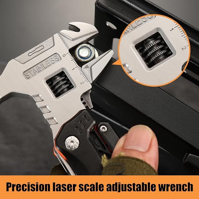 Upgraded 18 in 1 Multitool - Stainless Steel | Nazzah