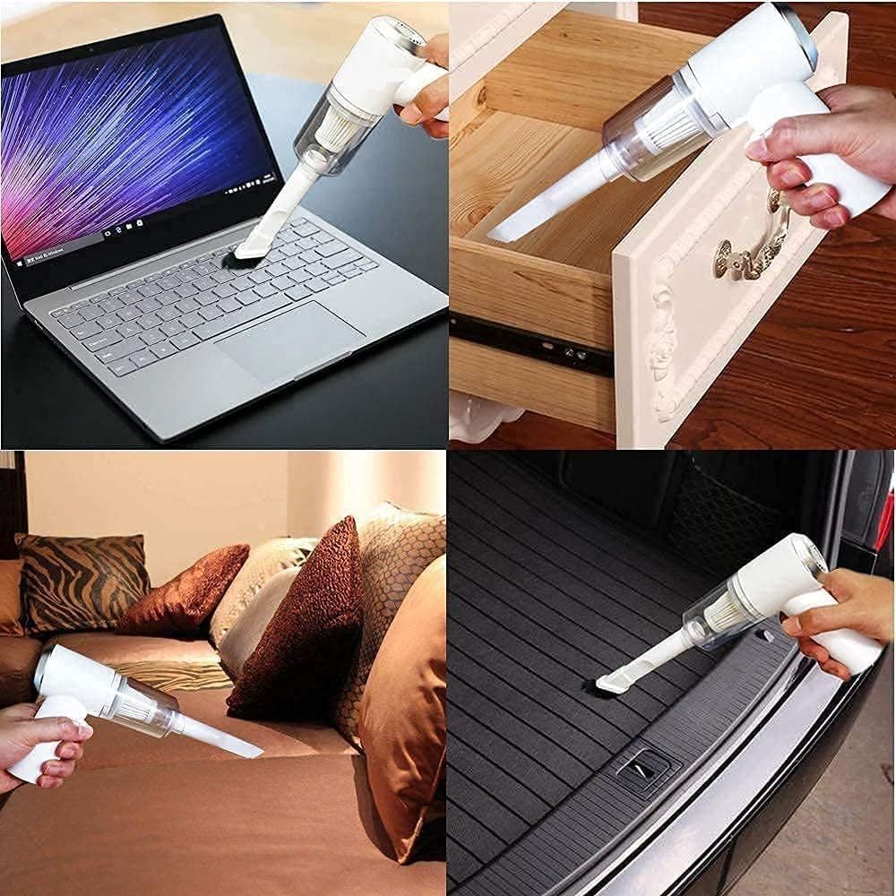 2 in 1 Wireless Vacuum Cleaner - Rechargeable Handheld | Nazzah
