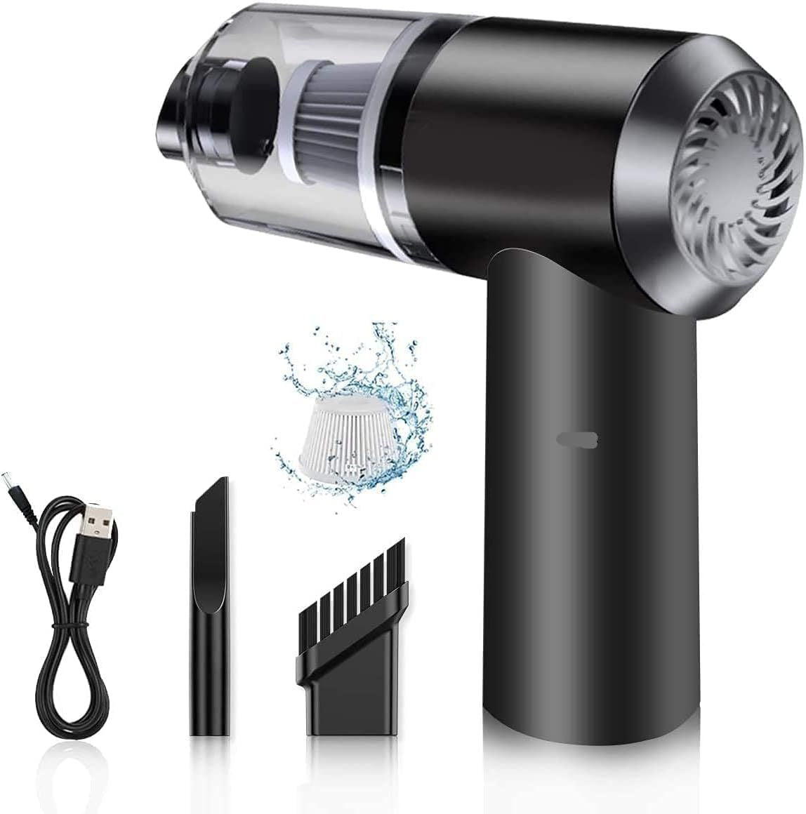 2 in 1 Wireless Vacuum Cleaner - Rechargeable Handheld | Nazzah
