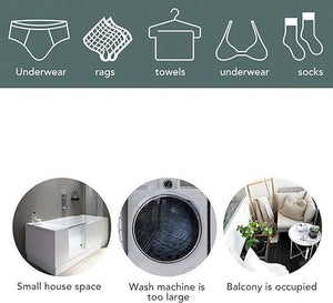 2 in 1 Mini Washing Machine - Compact Portable | Nazzah
