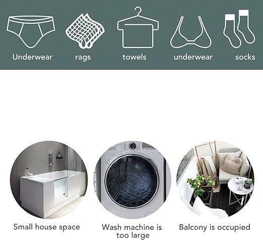 2 in 1 Mini Washing Machine - Compact Portable | Nazzah
