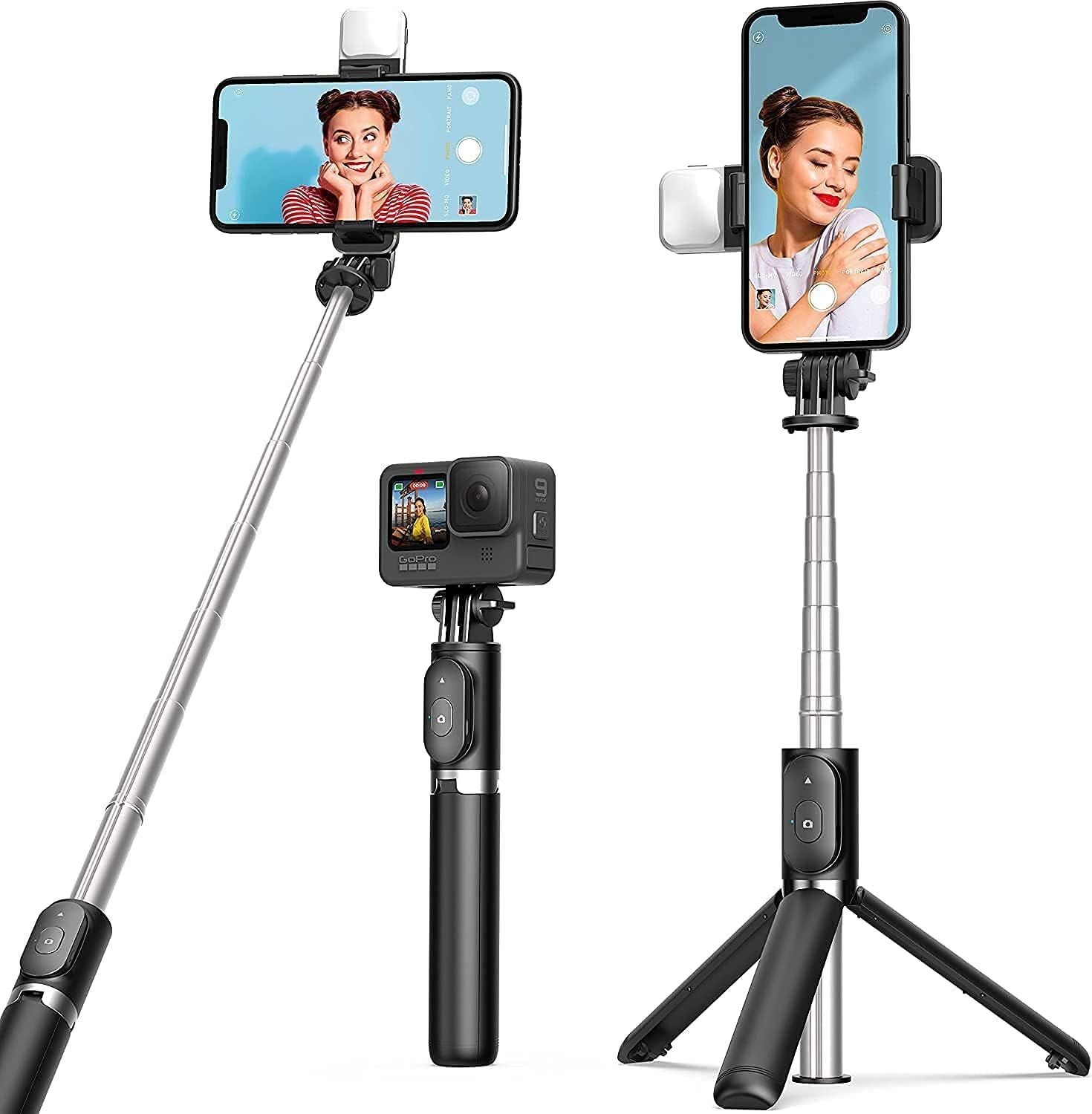3 in 1 Multi-functional Selfie Stick - Tripod Stand | Nazzah

