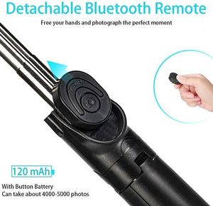 3 in 1 Multi-functional Selfie Stick - Tripod Stand | Nazzah
