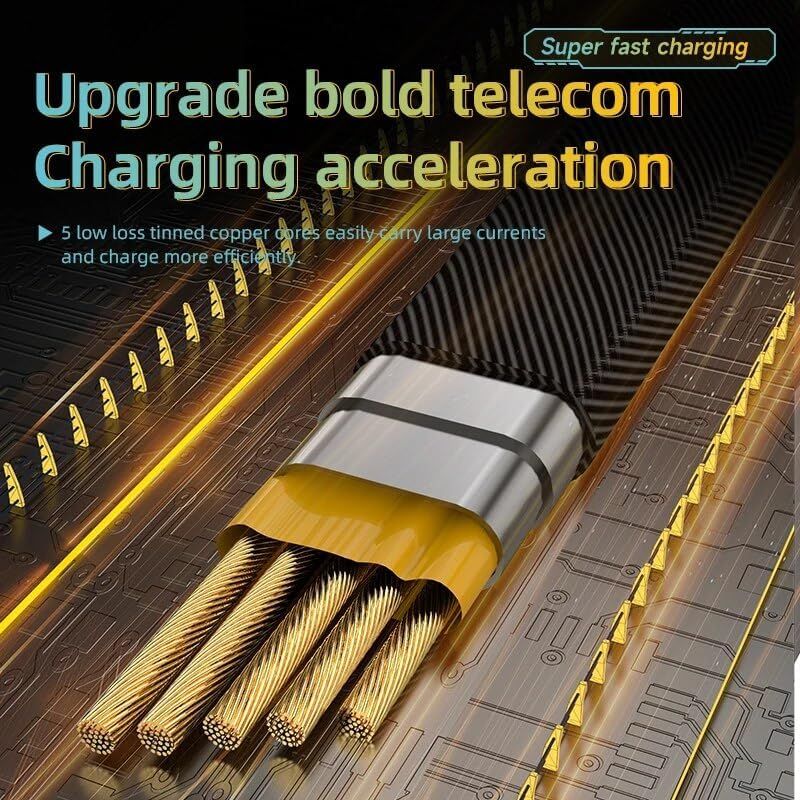 4 in 1 Car Charging Cable - Multi USB | Nazzah
