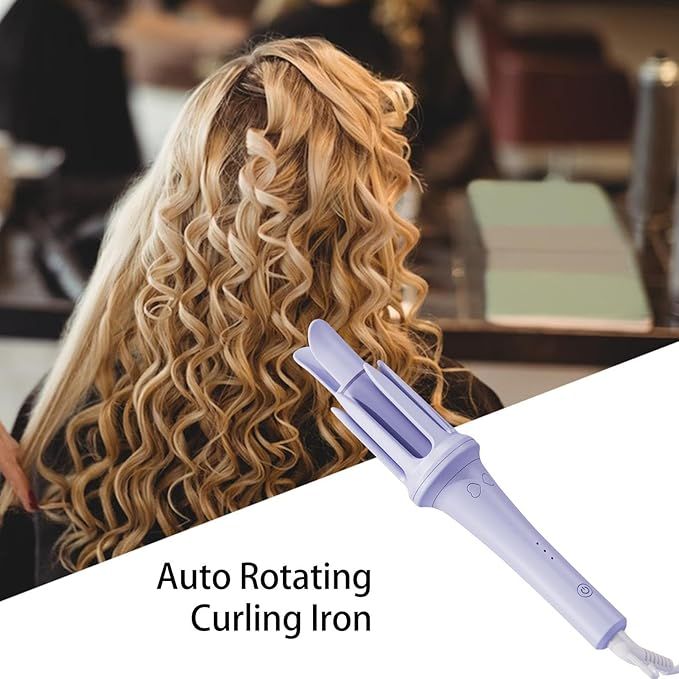 Automatic Curling Iron - Rotating Hair Styler | Nazzah

