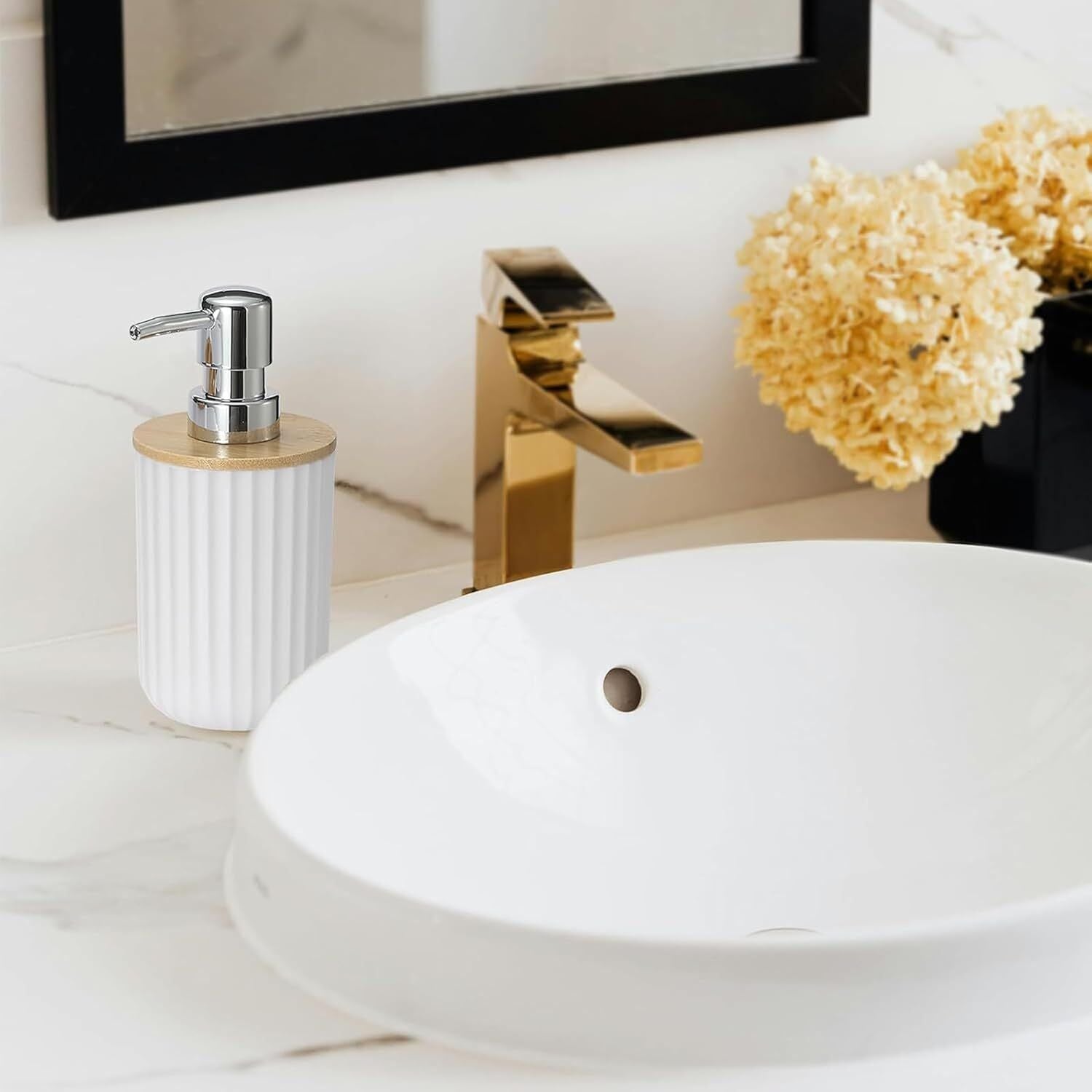 Bathroom Accessories Set - 6 Piece Home Decor | Nazzah
