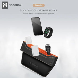 Car Seat Organizer Seam Storage Box - Auto Holder | Nazzah
