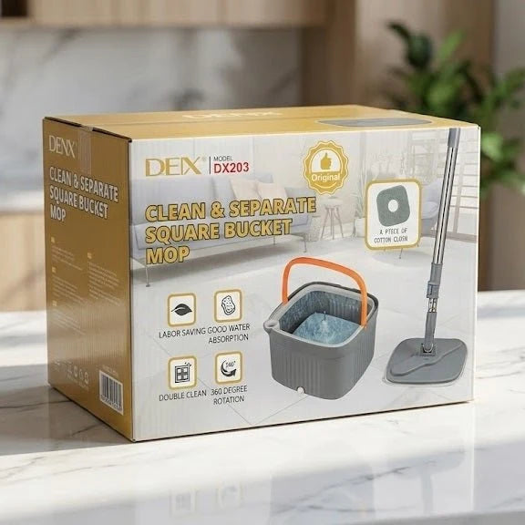 360° Spin Bucket Mop