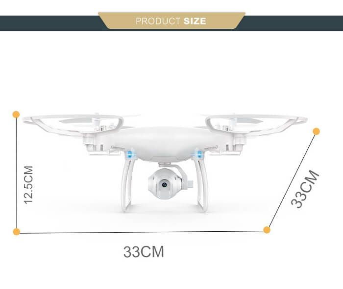 Drone Sky LH-X25 with HD Camera - RC Quadcopter | Nazzah
