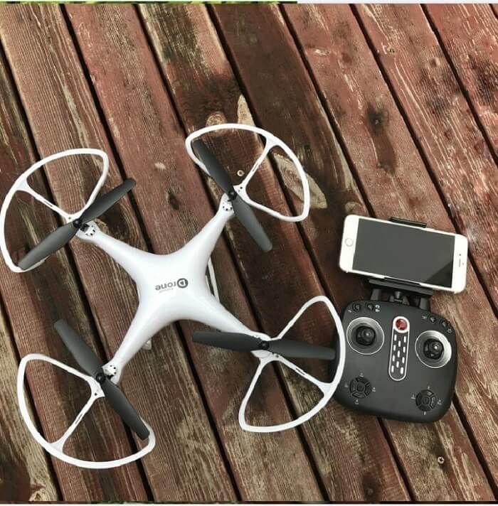 Drone Sky LH-X25 with HD Camera - RC Quadcopter | Nazzah

