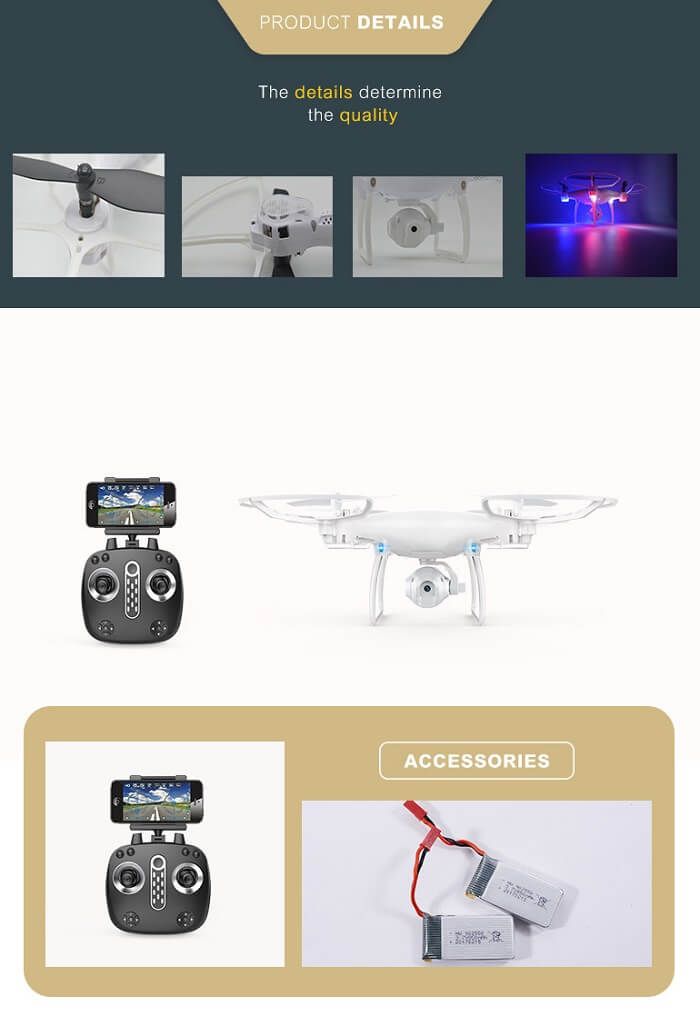 Drone Sky LH-X25 with HD Camera - RC Quadcopter | Nazzah
