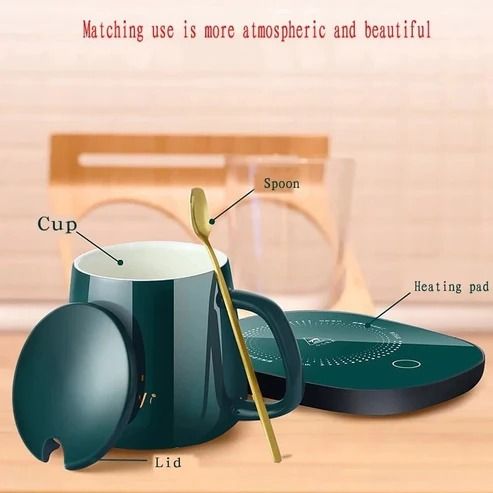 Electric Coffee Warmer - Mug Heating Plate | Nazzah
