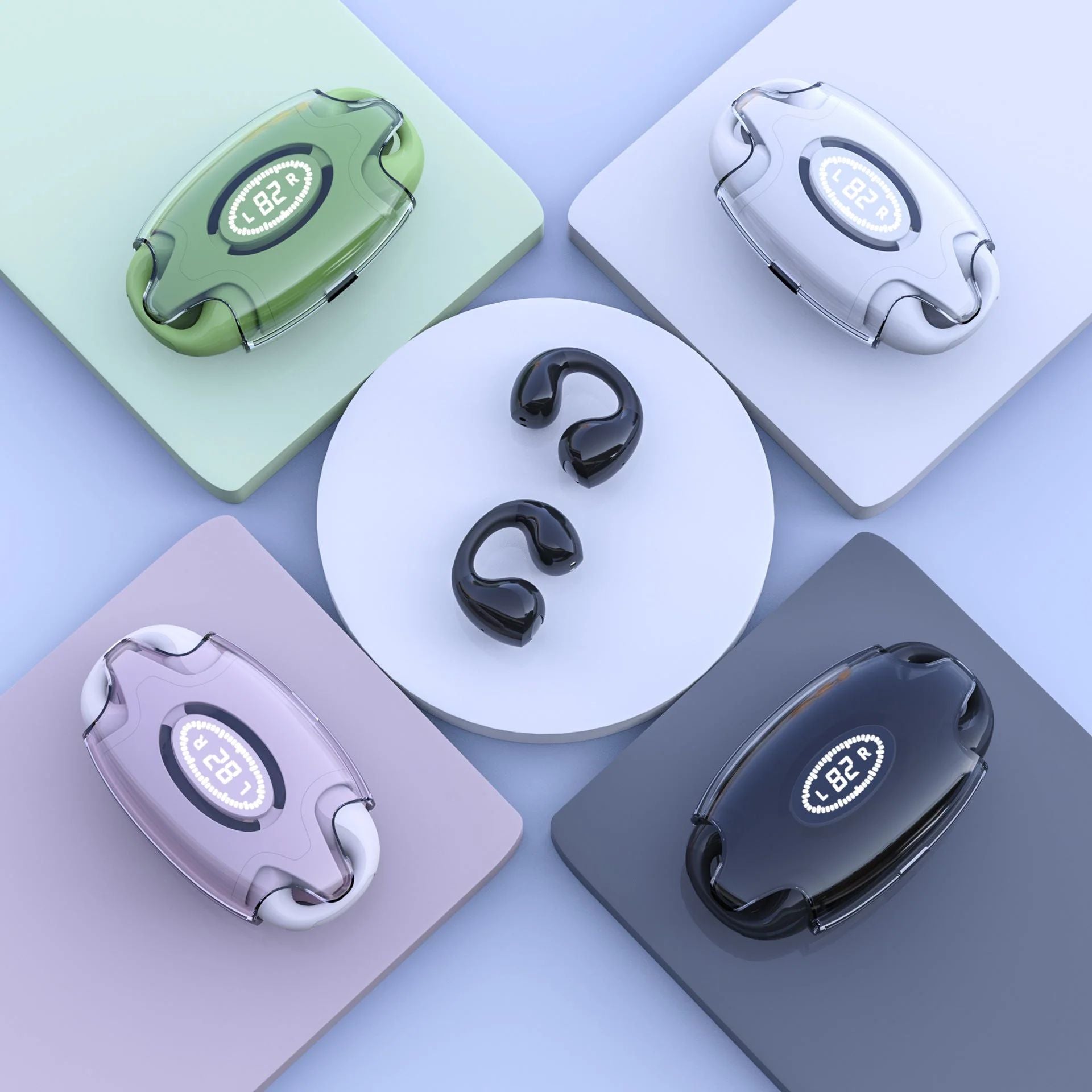 Bluetooth Earphones with Noise Reduction - In-ear Headset | Nazzah
