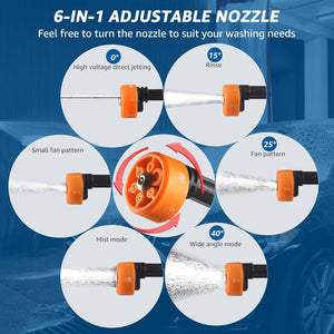 High Pressure Water Cleaning Gun - Car Wash Tool | Nazzah
