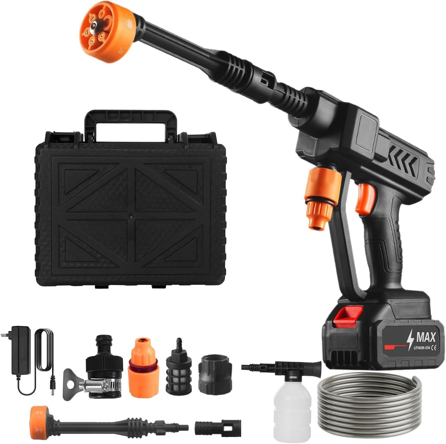 High Pressure Water Cleaning Gun - Car Wash Tool | Nazzah
