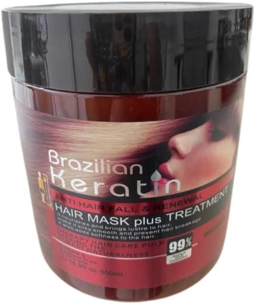 Keratin Hair Mask - Deep Repair & Shine | Nazzah
