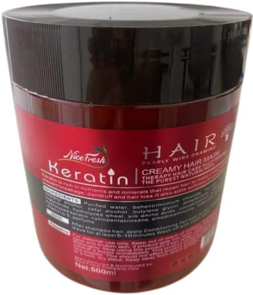 Keratin Hair Mask - Deep Repair & Shine | Nazzah
