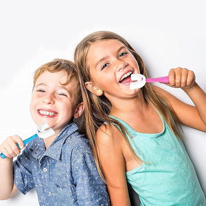 Kids U-Shaped Toothbrush - Soft Silicone | Nazzah
