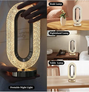 USB Charging Touch Lamp - LED Bedside | Nazzah
