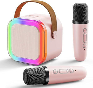 Portable Karaoke Sound System - Dual Wireless Mics | Nazzah
