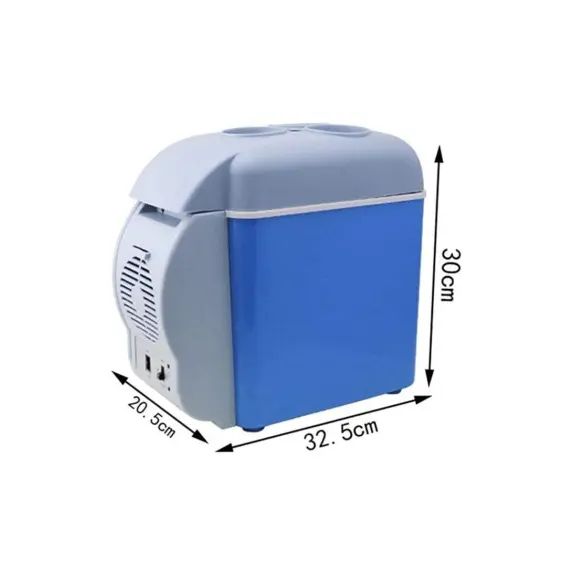 Portable Car Refrigerator 7.5L - 12V Travel Cooler | Nazzah
