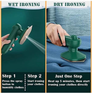 Portable Mini Ironing Machine - Travel Iron | Nazzah

