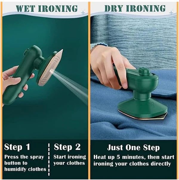 Portable Mini Ironing Machine - Travel Iron | Nazzah
