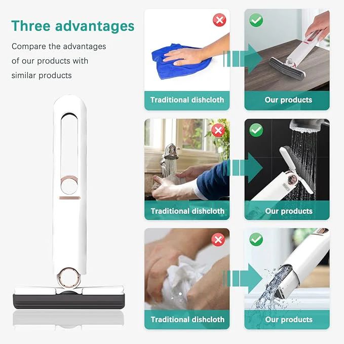 Portable Self Mini Mop - Compact Cleaning Tool | Nazzah

