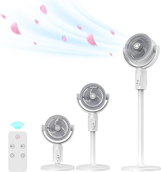 Standing Fan for Bedroom - Quiet Cooling | Nazzah