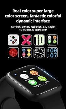 T500 Smart Watch Series 7 - Fitness & Calls | Nazzah
