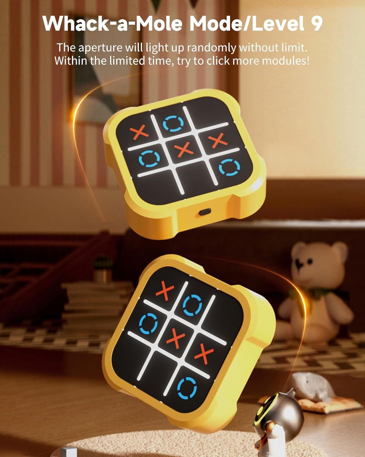 Electronic 4-in-1 Handheld Puzzle Game Console | Nazzah

