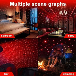 USB Roof Star Projector Lights - Car Decoration | Nazzah
