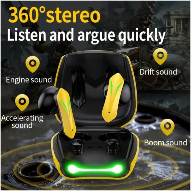 Wireless Gaming Earbuds with Mic - Bluetooth 5.0 | Nazzah
