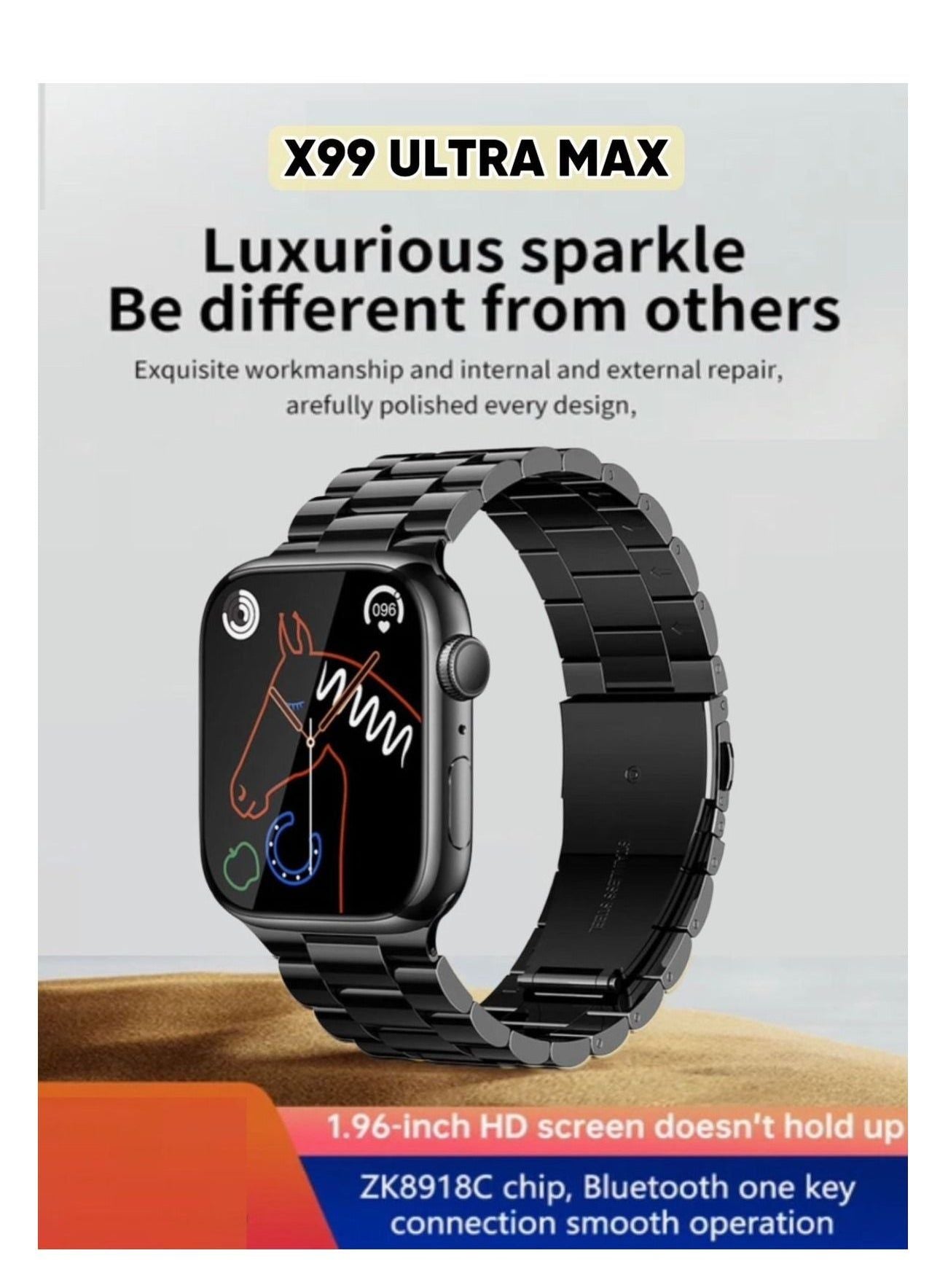 X99 Ultra Max Smart Watch - Fitness & Sports | Nazzah
